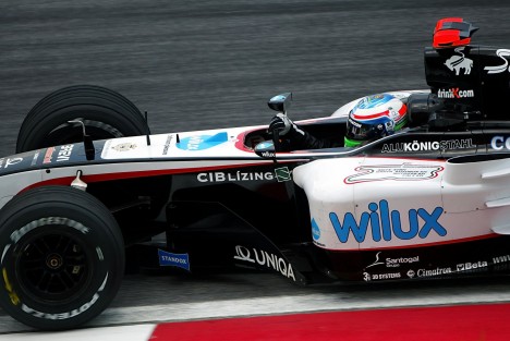 I 2004 kunne Bruni skrive Formel 1 på CV'et - for det delvist italienske Minardi-team